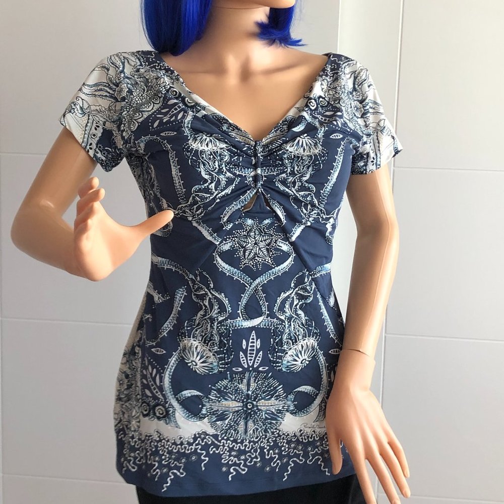 Jellyfish Print Top